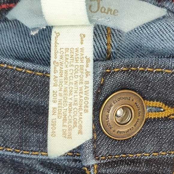 Matilda‎ Jane Skinny Dark Wash Jeans Women's Size 6 - Picture 8 of 8